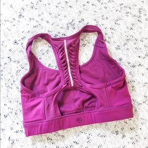 Lululemon Making Moves Bra Fuchsia Size 4